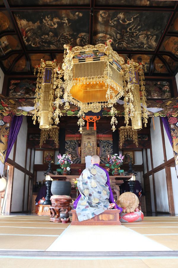 曹洞宗大洞山雲林寺の本堂