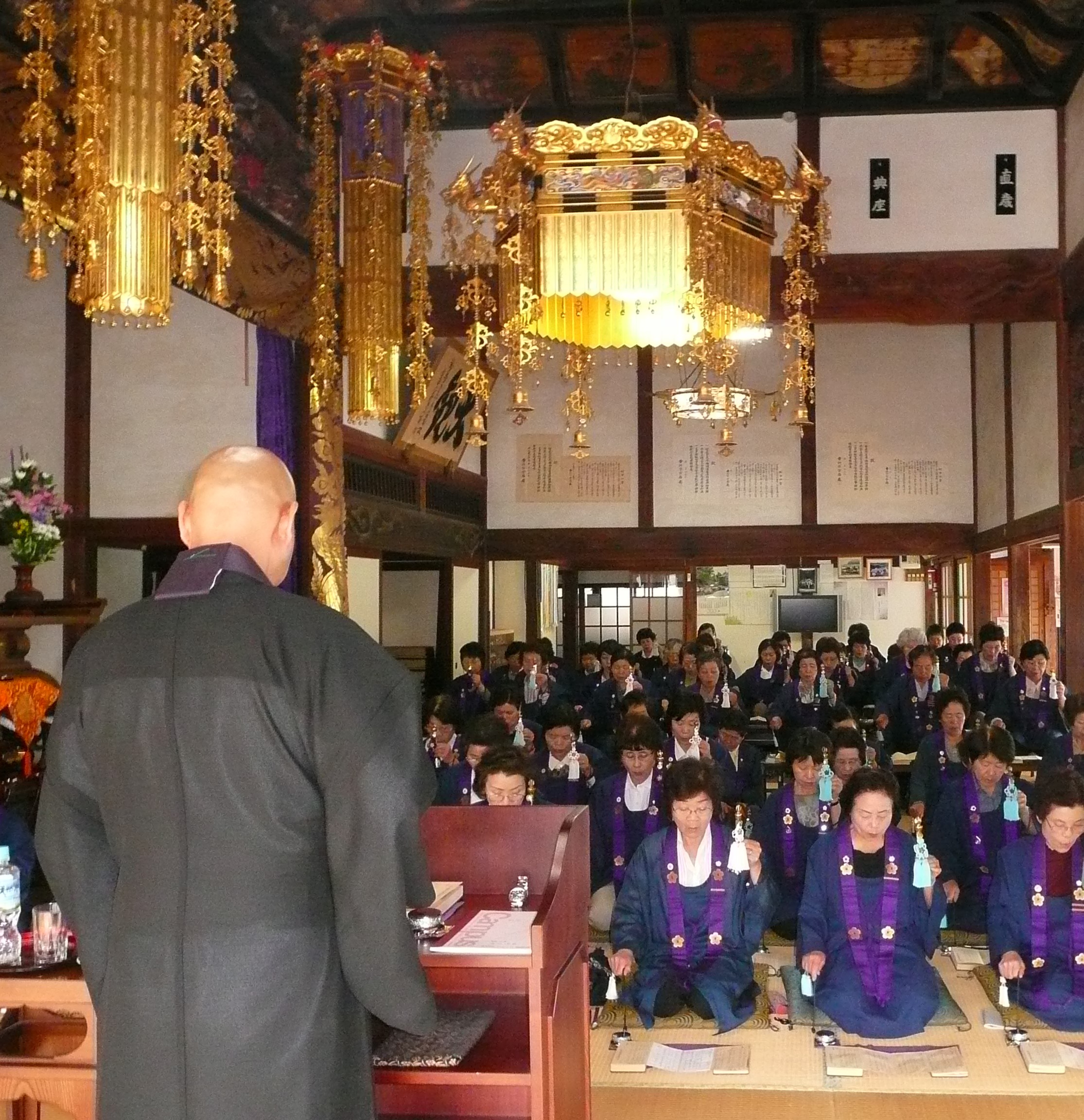 大洞山雲林寺梅花流講習会