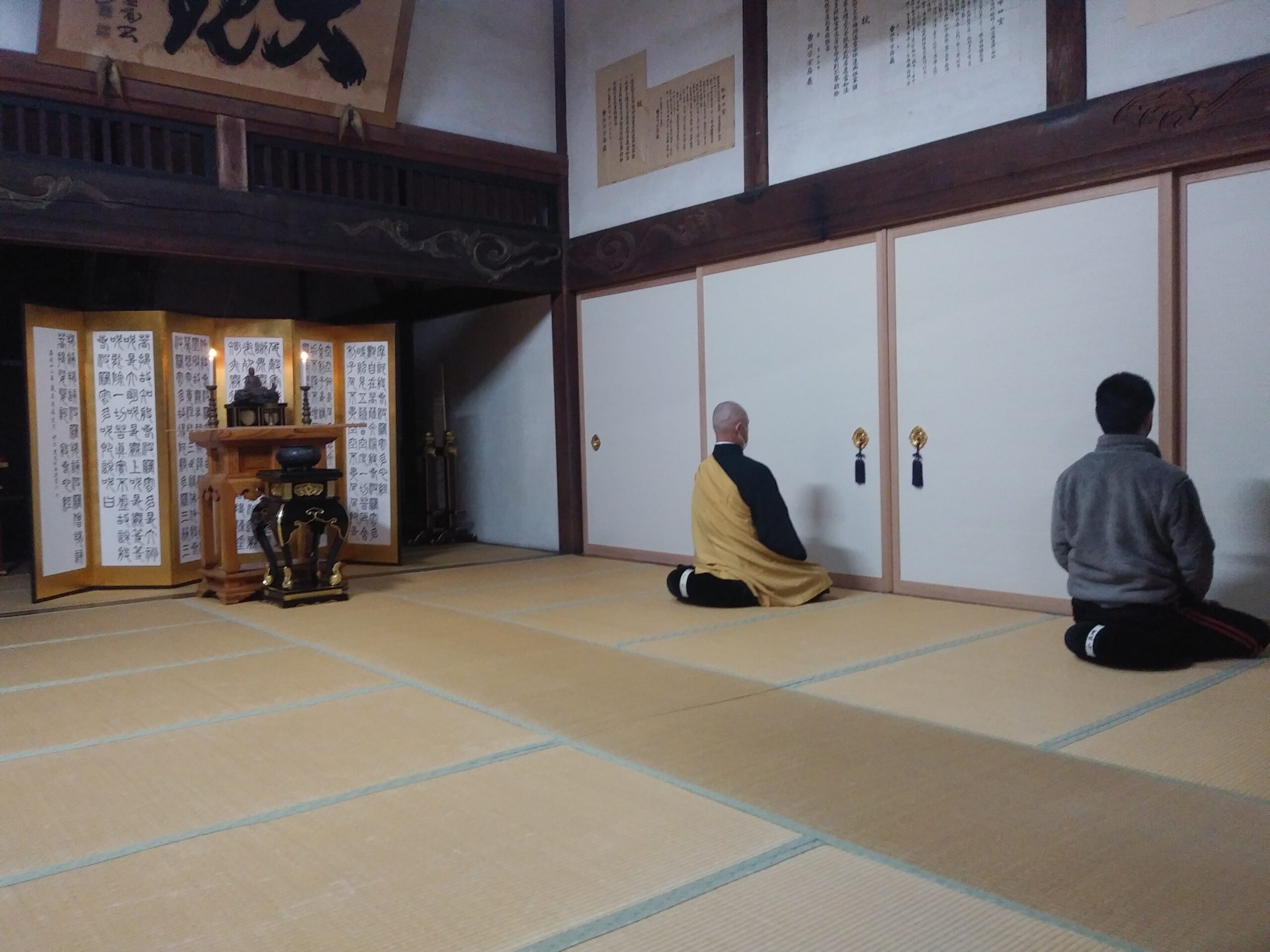 一人でも参加できる大洞山雲林寺の坐禅会