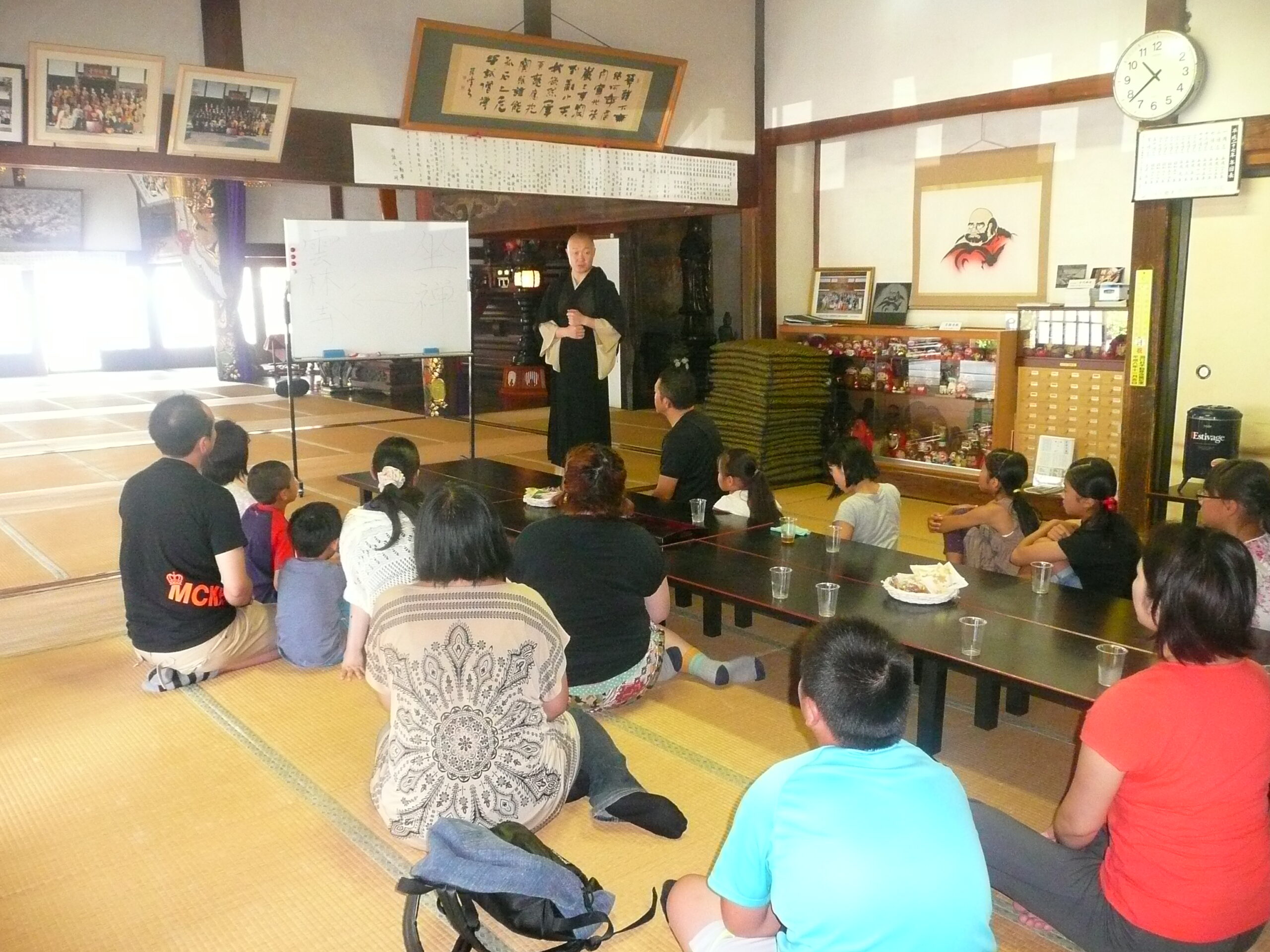 天明三年浅間山噴火物故者供養の子供たちに伝える講習会