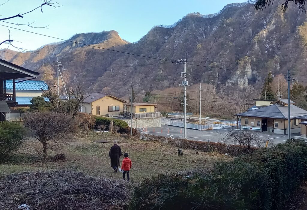 雲林寺御年始周り　林地区