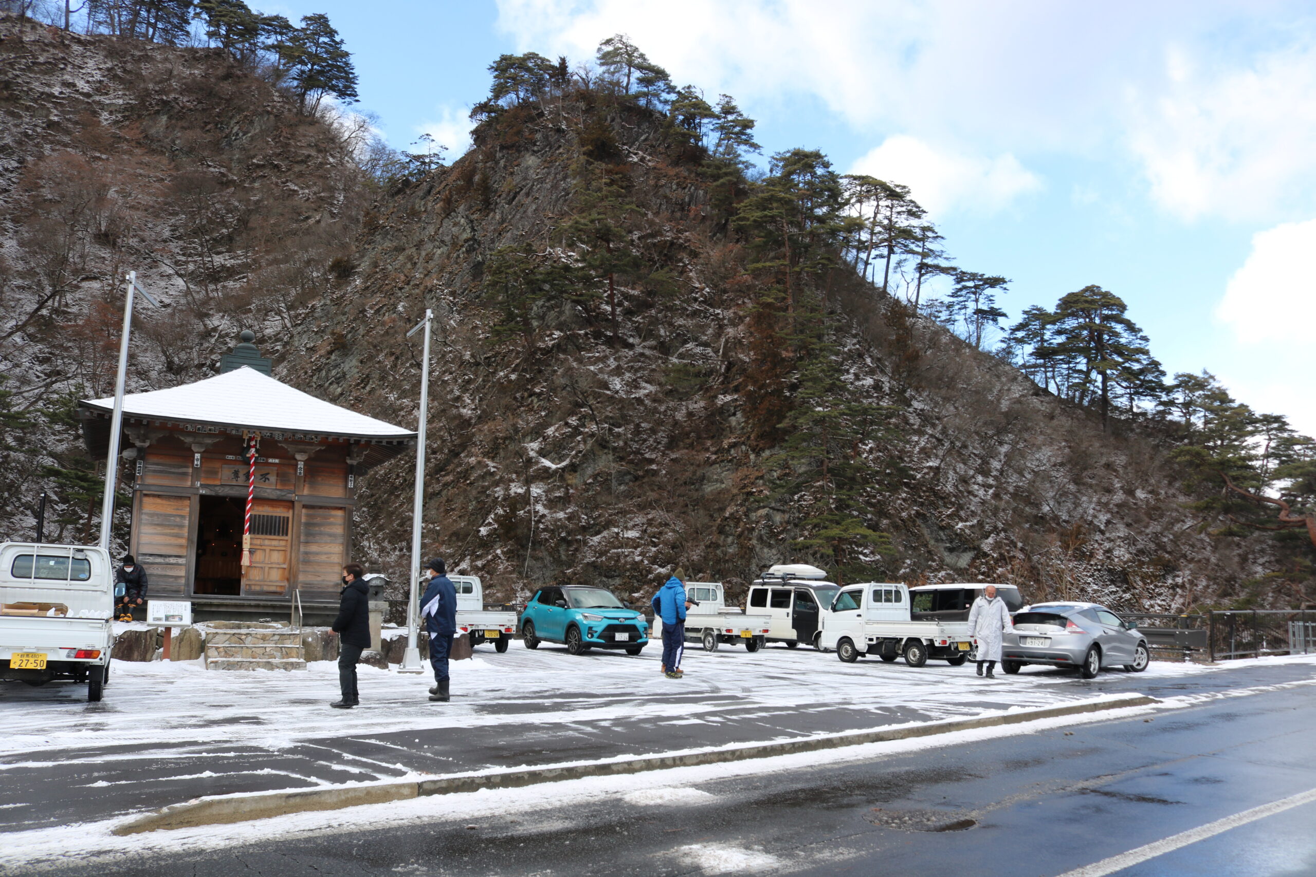 不動堂　川原湯　雲林寺