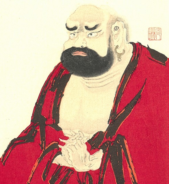 達磨大師｜思いやる心を実践する – 草津温泉の寄り道｜坐禅で自分と向き合える・大洞山雲林寺
