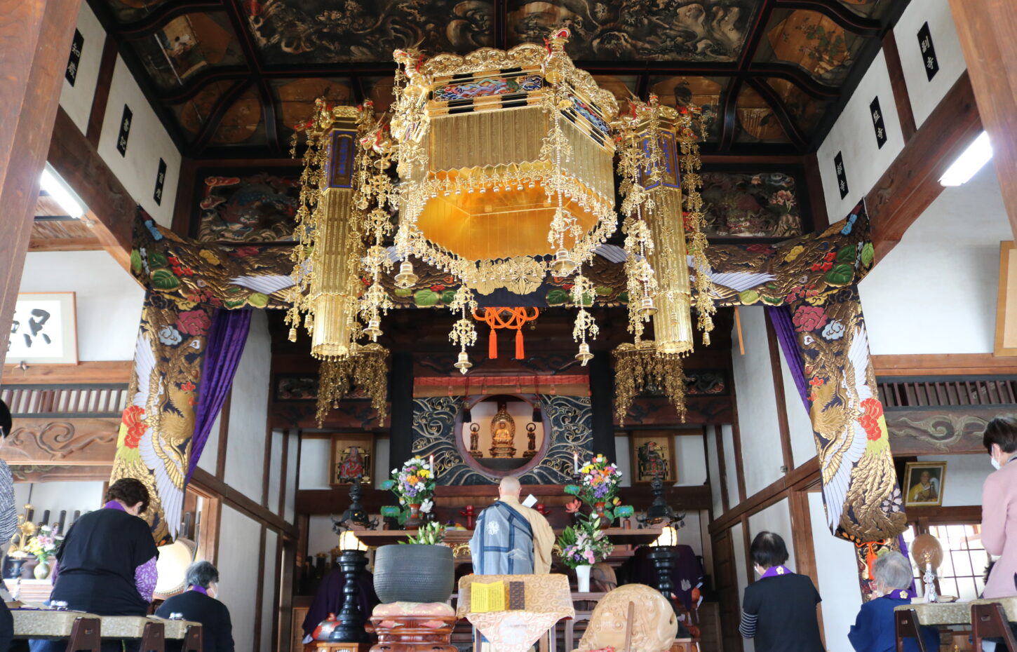 降誕会　雲林寺　長野原