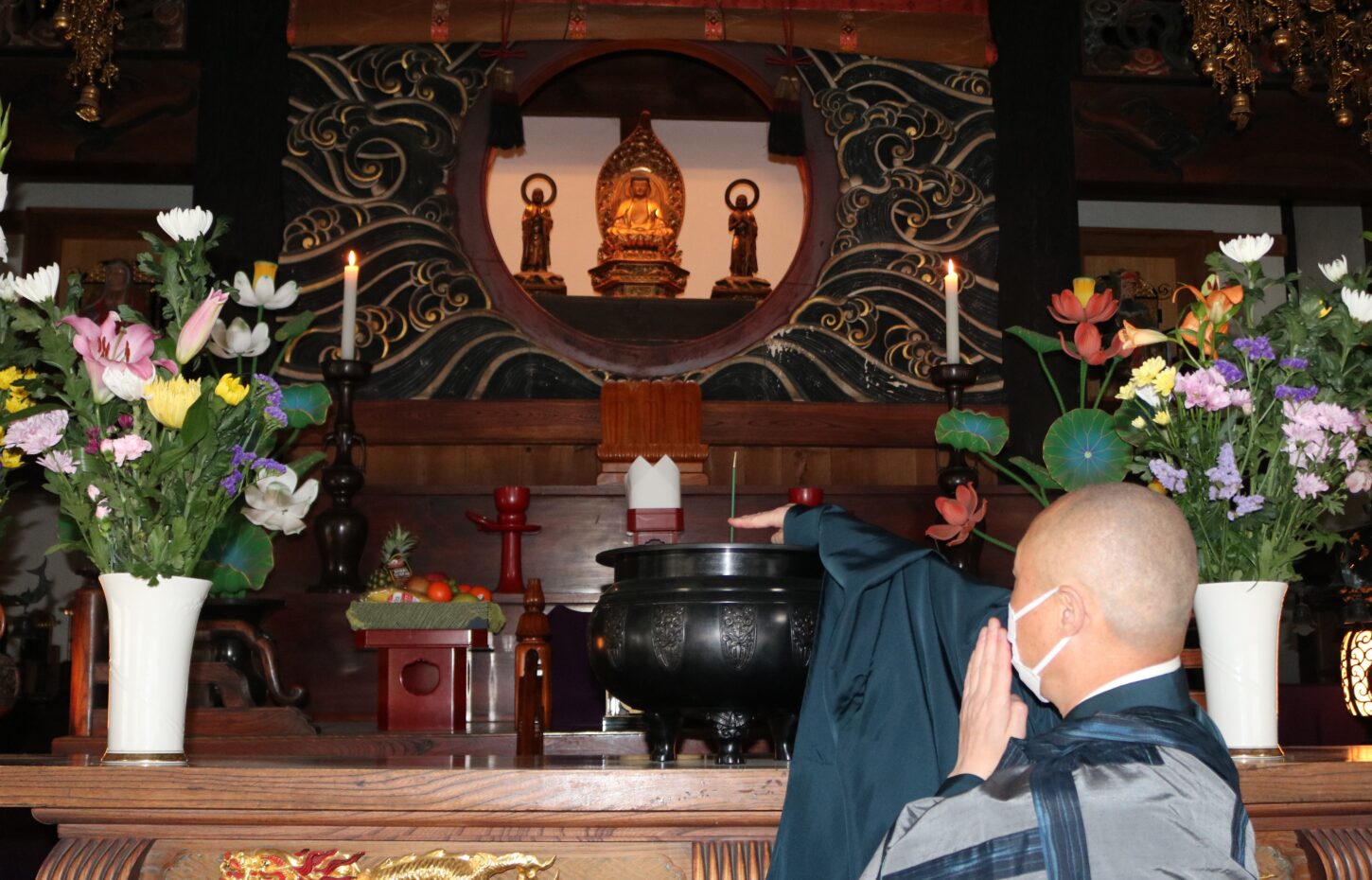 お線香　雲林寺　長野原