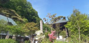 境内　深緑　雲林寺　長野原