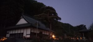 夜景　雲林寺　長野原