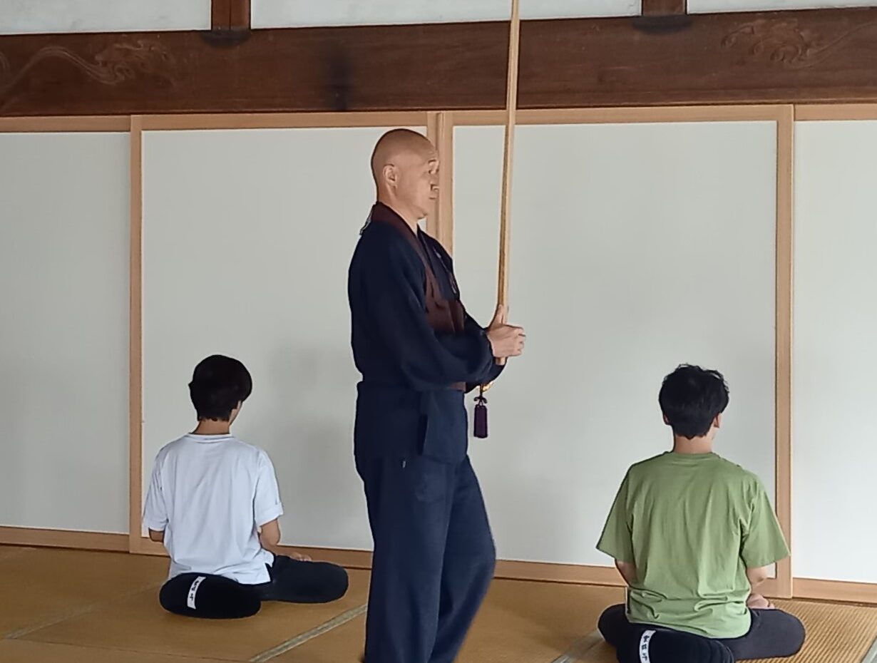 坐禅　雲林寺　長野原