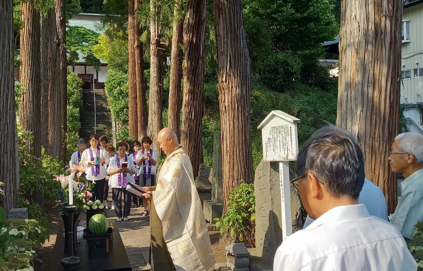 令和5年　天明供養　雲林寺　長野原