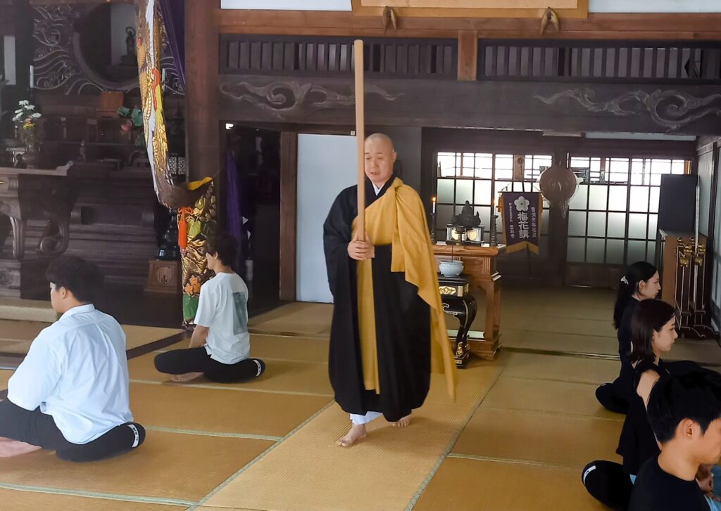 坐禅　雲林寺　長野原