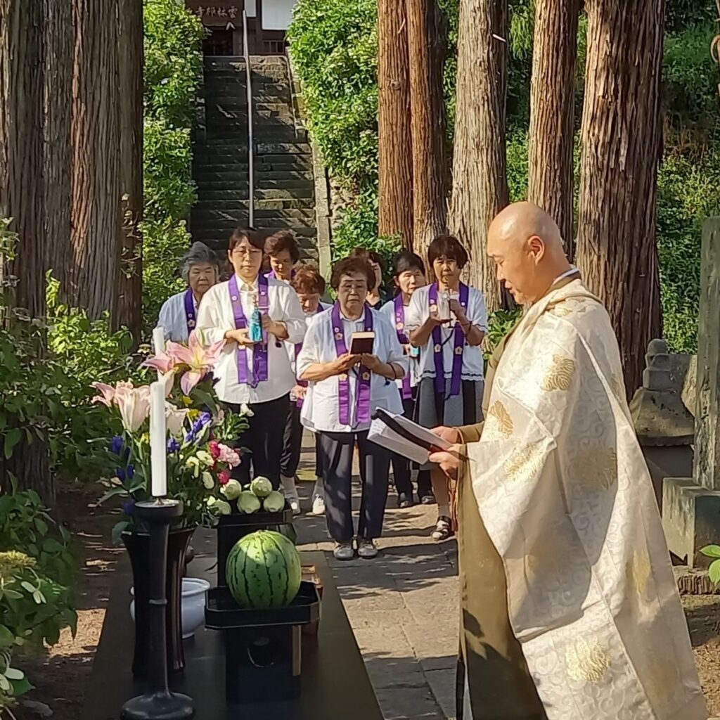 令和5年　天明供養　雲林寺　長野原