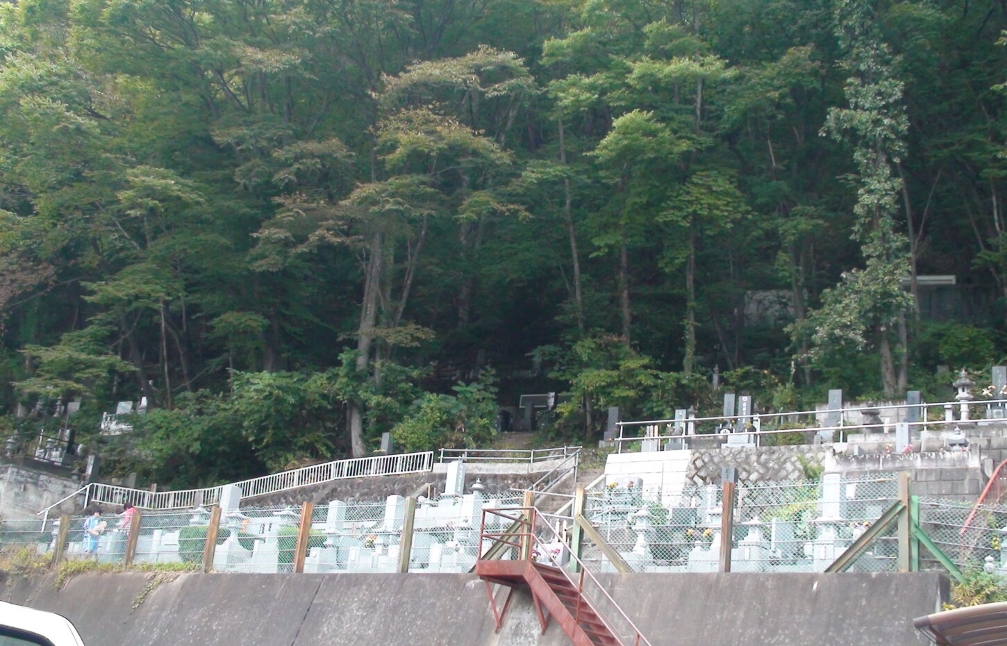 雲林寺墓地　雲林寺　長野原