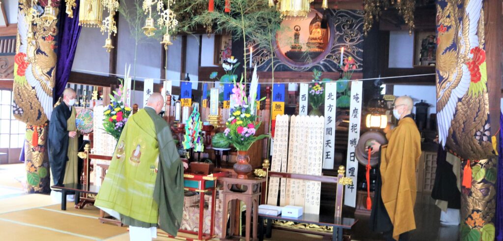 お盆　雲林寺　長野原