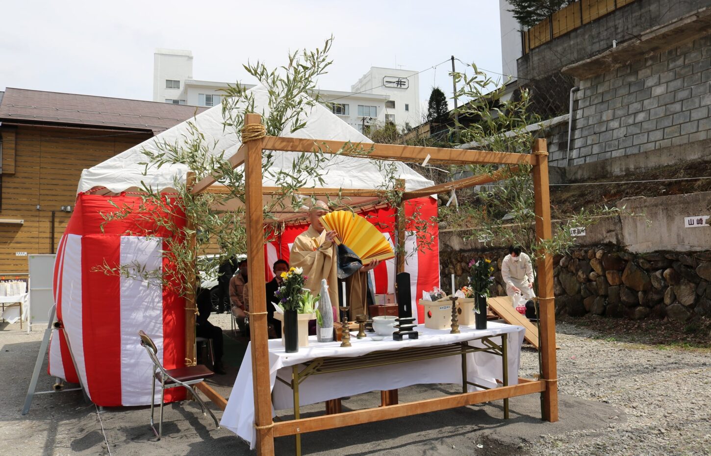 地鎮式　雲林寺　長野原