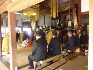 茂四郎100回忌　雲林寺　長野原